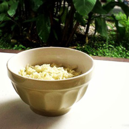 Instagram arroz de couve-flor