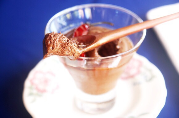 Receita Mousse de chocolate com pimenta caramelizada ou de cupulate
