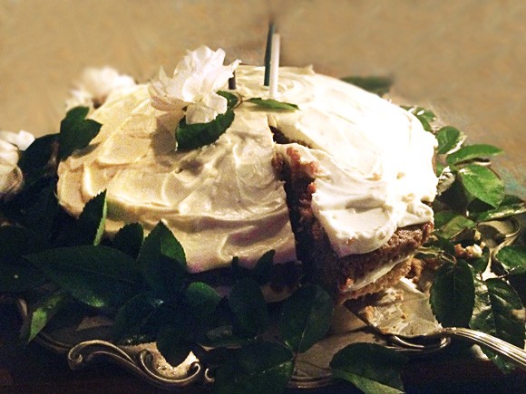 Aniversario Maria Capai 2015 carrot cake